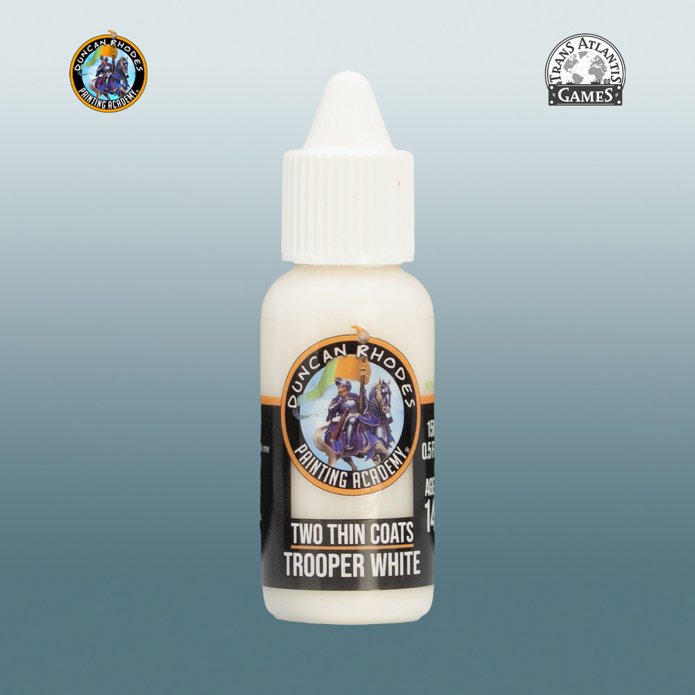 Two Thin Coats: Trooper White (15ml)