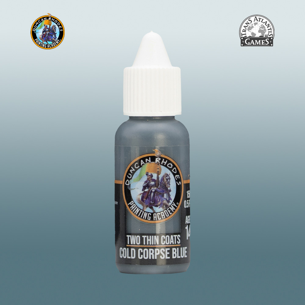 Two Thin Coats: Cold Corpse Blue (15ml)