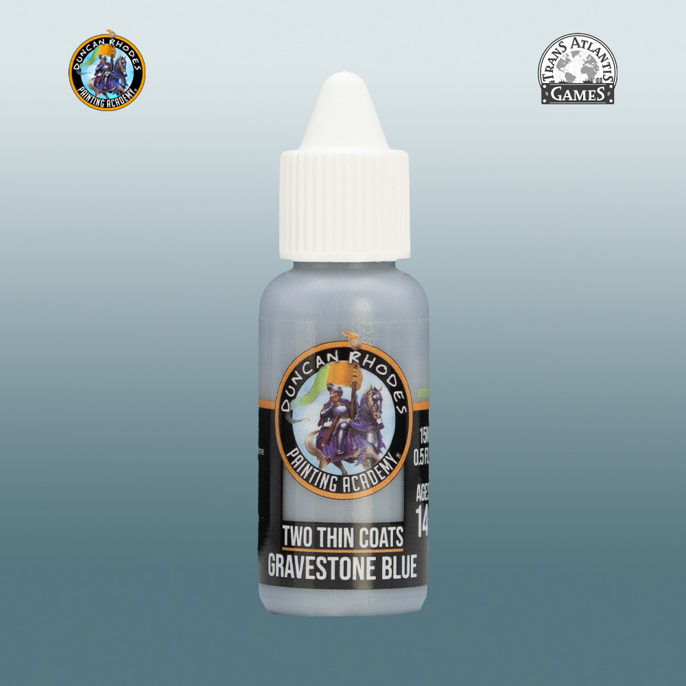 Two Thin Coats: Gravestone Blue (15ml)