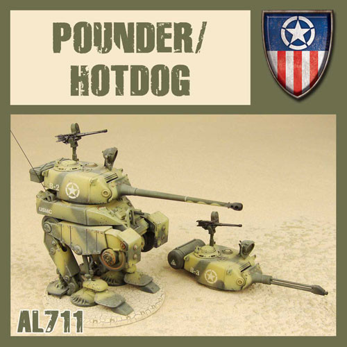 Dust 1947: Allies - Pounder/Hotdog