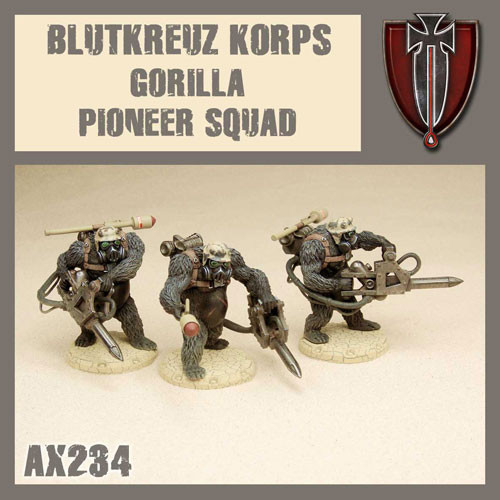 Dust 1947: Axis - Blutkreuz Korps Gorilla Pioneer Squad