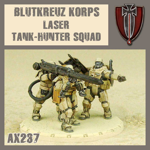 Dust 1947: Axis - Blutkreuz Korps Laser Tank-Hunter Squad