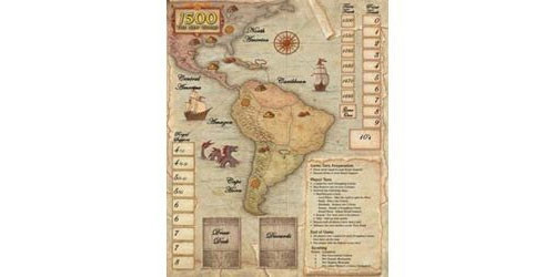 1500 The New World: Neoprene Roll Up Game Mat