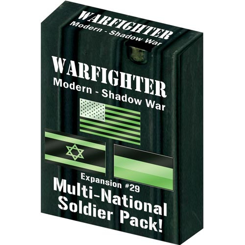 Warfighter: Modern Shadow War Expansion 29 Multi-National Soldier Pack