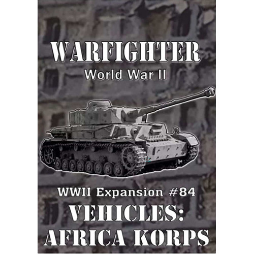 Warfighter WWII North Africa: Exp #84 - Afrika Korps (Vehicles)