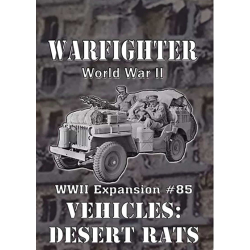 Warfighter WWII North Africa: Exp #85 - Desert Rats (Vehicles)