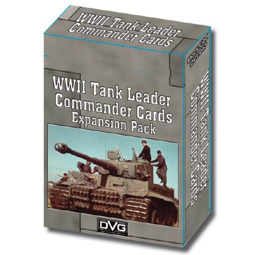 Tiger/Sherman Leader: Tank Leader Commander Cards