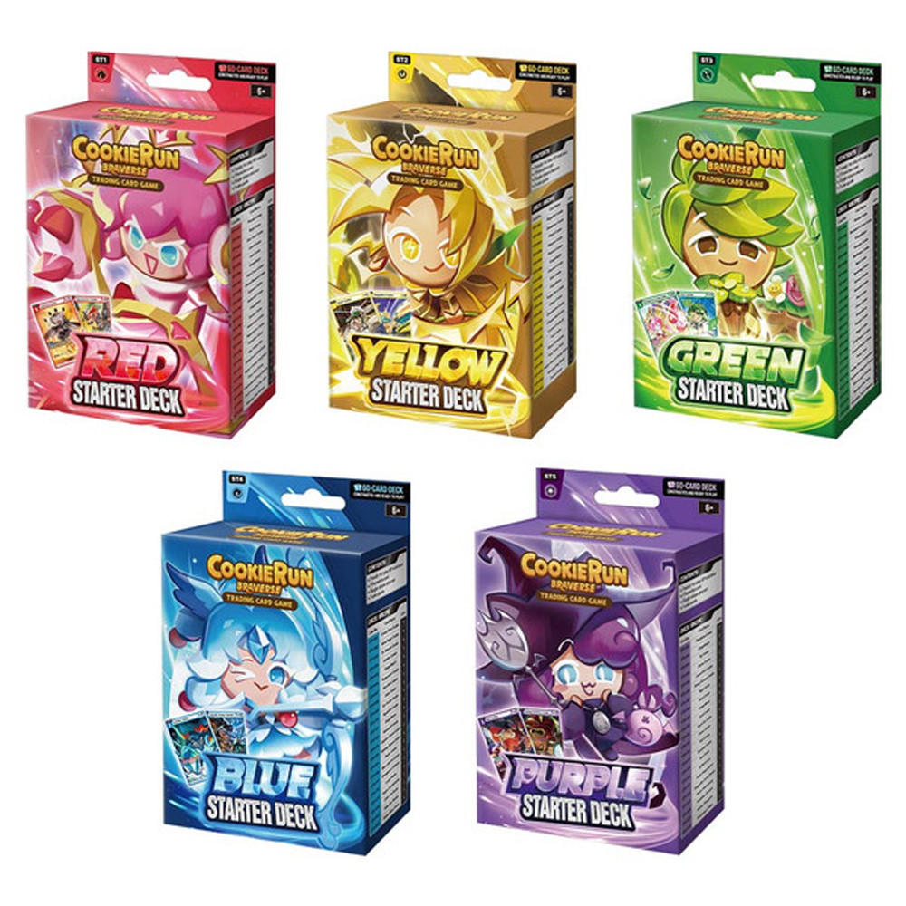 CookieRun TCG: Brave Beginning - Starter Deck Set (5)