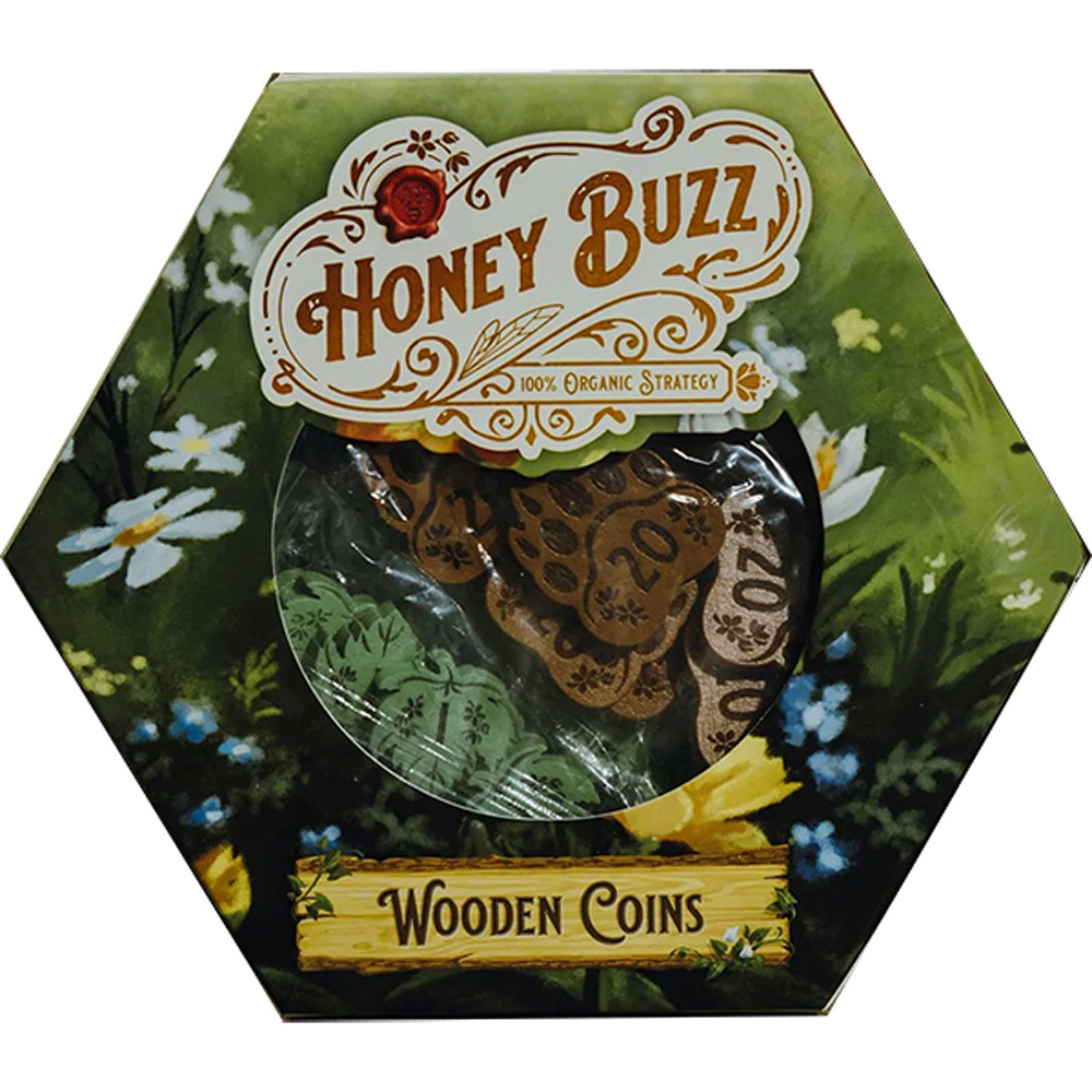 Honey Buzz: Wooden Coins