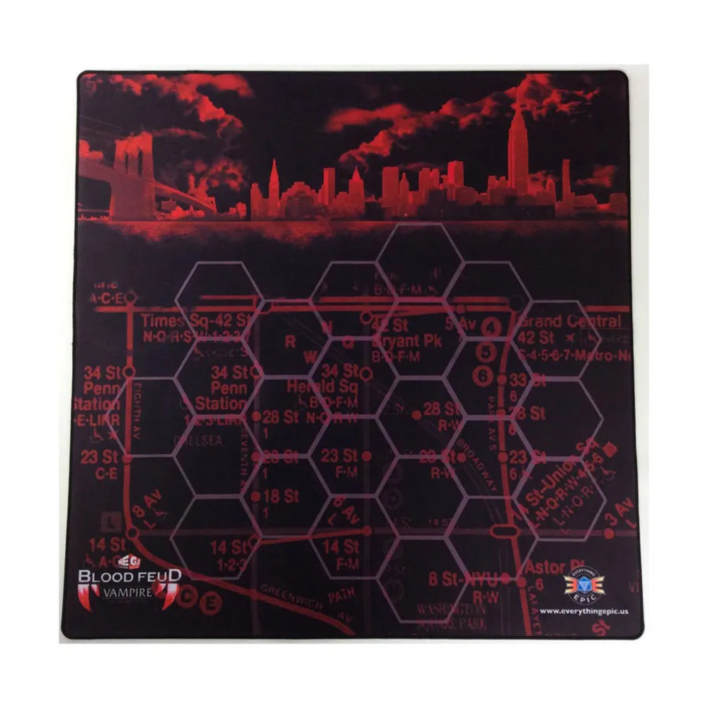 Vampire the Masquerade: Blood Feud - Playmat