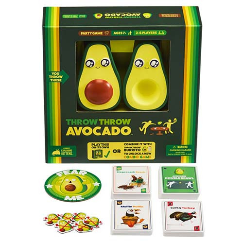 Throw Throw Avocado Board Games Miniature Market