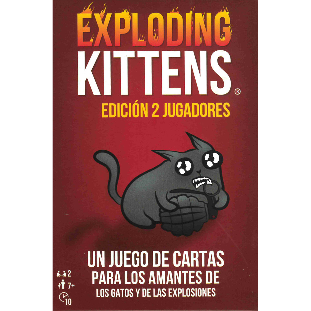 Exploding Kittens: Edicion 2 Jugadores (Spanish Edition)