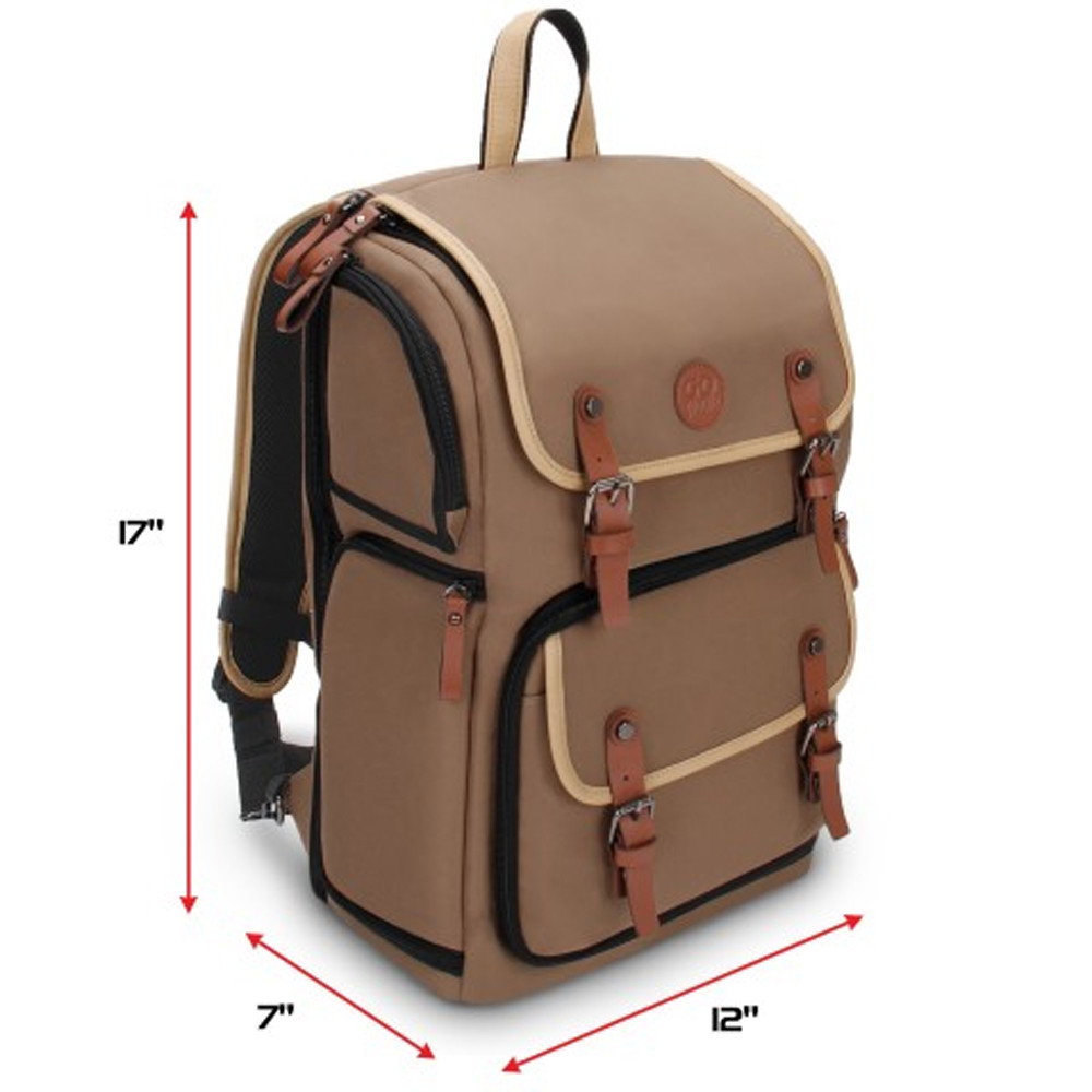 ENHANCE Card Storage Backpack: Full-size Tan (Designer Edition