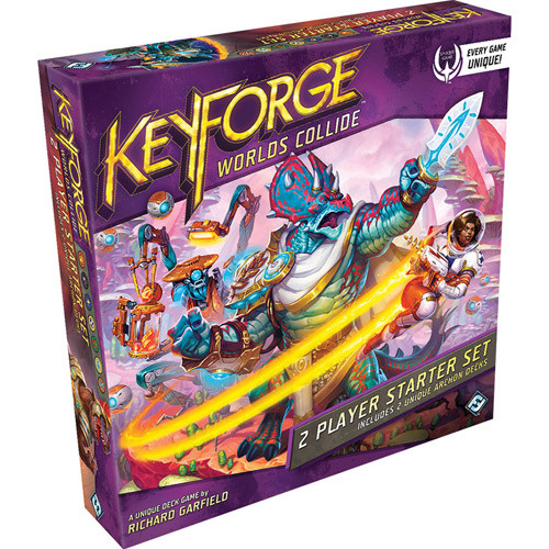 Keyforge Worlds Collide Starter Set Board Games Miniature Market