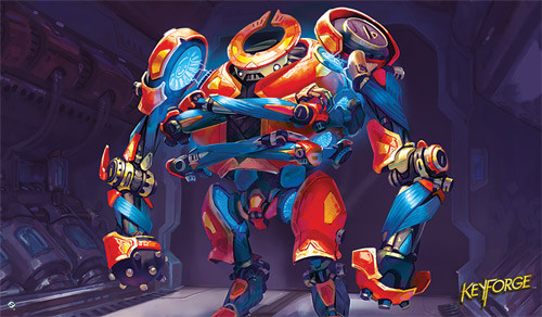 Keyforge Titan Guardian Playmat Board Games Miniature Market