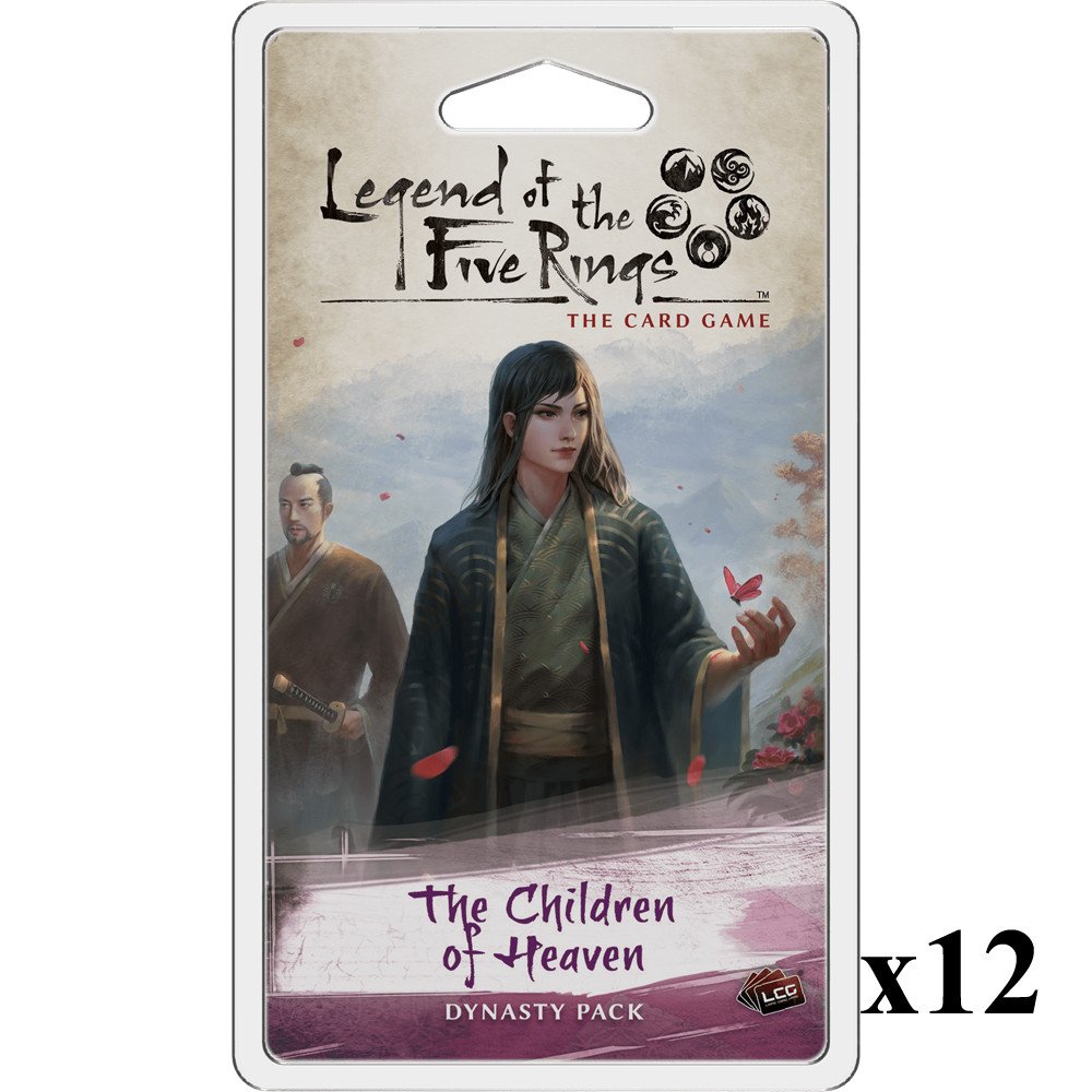 Legend of the Five Rings LCG: The Children of Heaven Dynasty Pack CASE