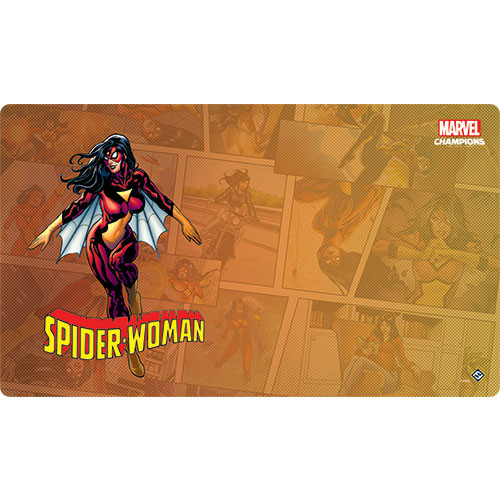 Marvel Champions LCG SpiderWoman Playmat Board Games