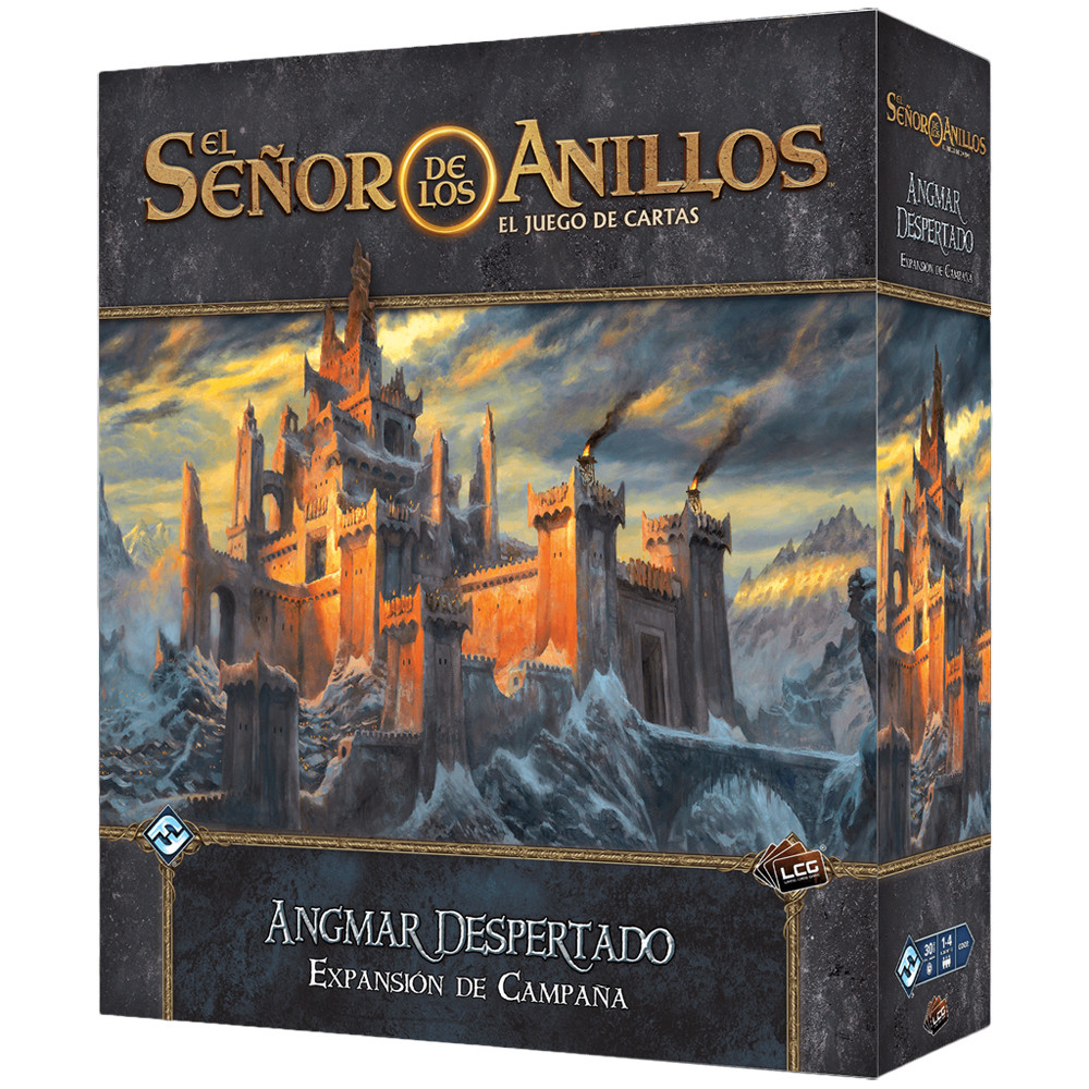 The Lord of the Rings LCG: Angmar Despertado Campaign Exp (Spanish)