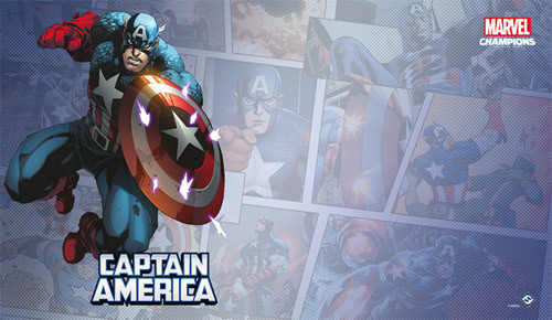 Marvel Champions LCG: Captain America Playmat
