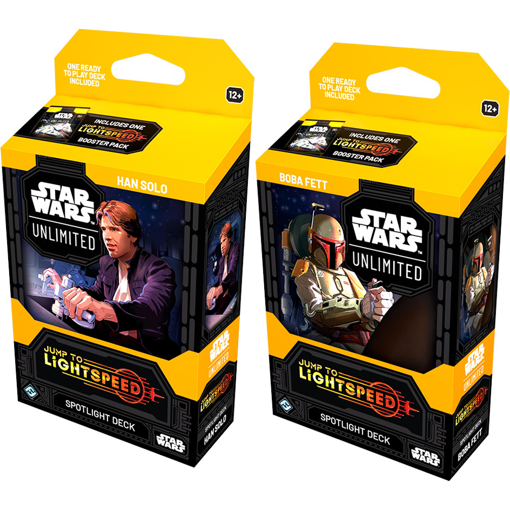 Star Wars Unlimited TCG: Jump to Lightspeed - Spotlight Decks (2)