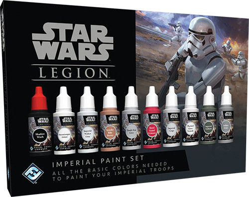Star Wars Legion Imperial Paint Set Table Top Miniatures