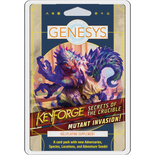 Genesys: KeyForge Secrets of the Crucible Supplement - Mutant Invasion