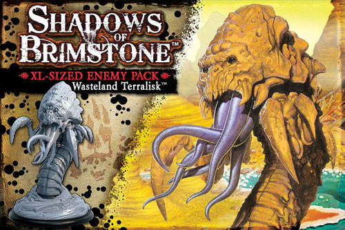 Shadows of Brimstone: Wasteland Terralisk Xl Enemy Pack