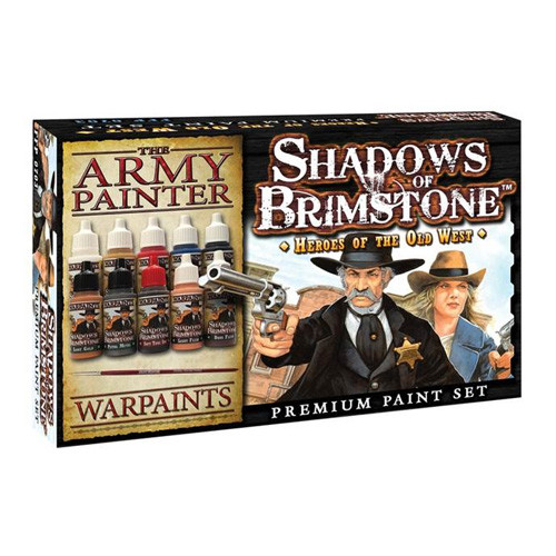 Shadows of Brimstone: Heroes of the Old West Paint Set