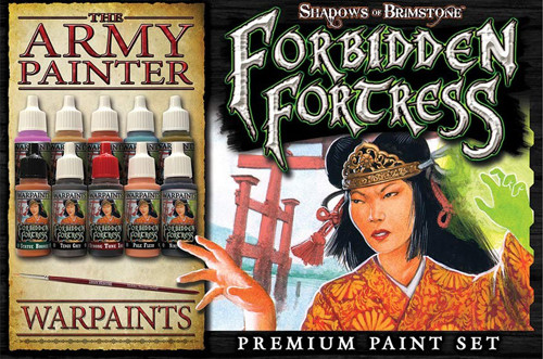 Shadows of Brimstone: Forbidden Fortress - Paint Set