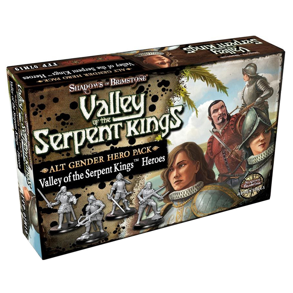 Shadows of Brimstone: Valley of the Serpent Kings Alt Gender Hero Pack
