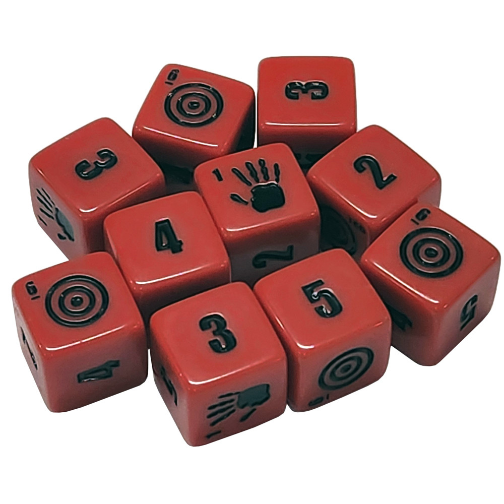 The Walking Dead Universe RPG: Stress Dice (10)