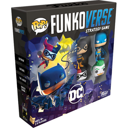 Funkoverse Strategy Game: DC Comics 100 4-Pack