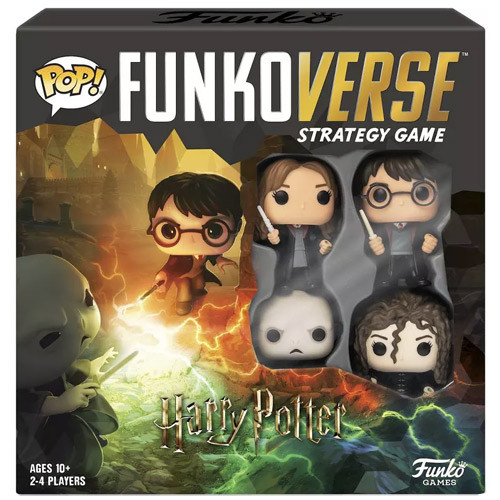 Funkoverse Strategy Game: Harry Potter 100 4-Pack