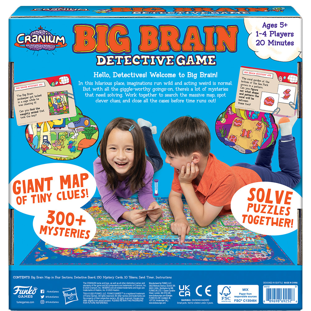 Cranium: Big Brain Detective Game | Board Games | Miniature Market