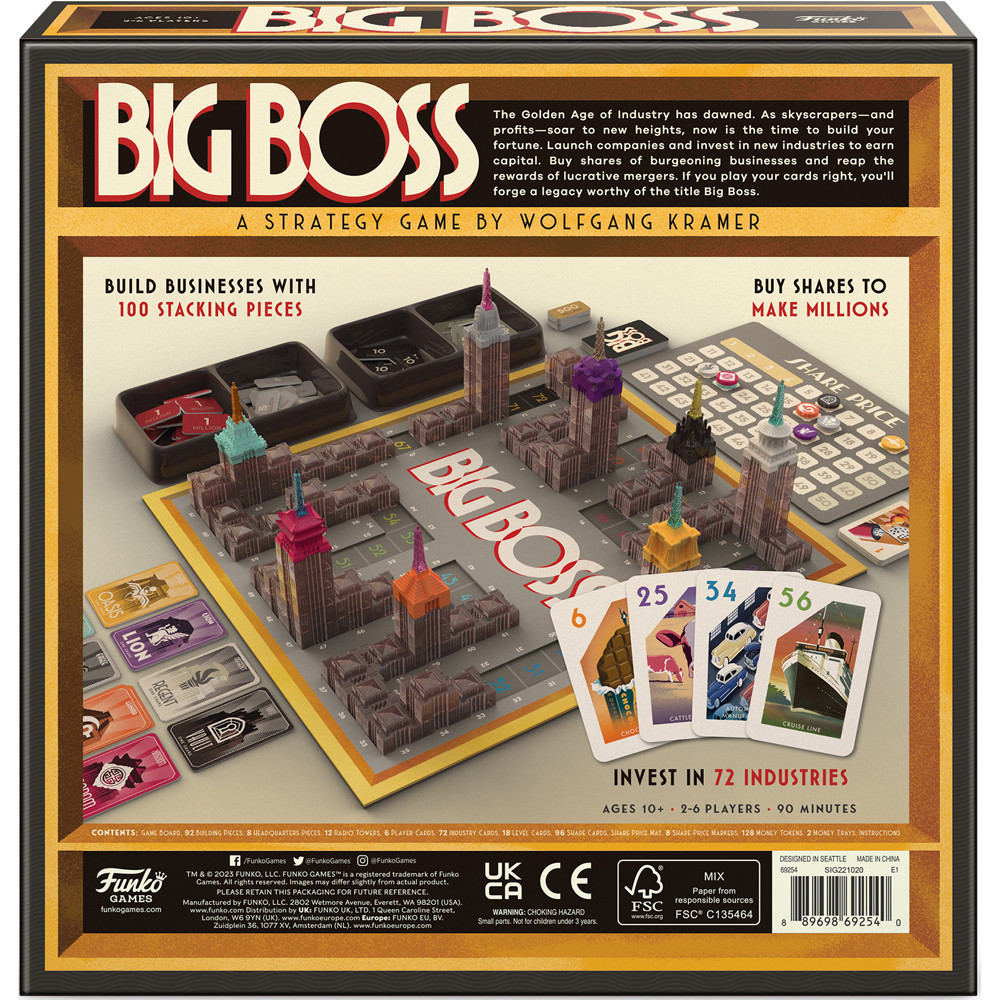 Big Boss, Board Game