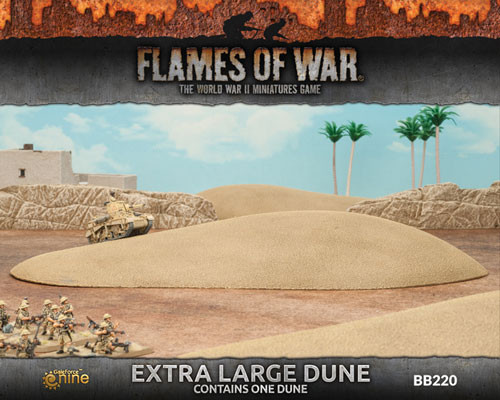 Flames of War: Battlefield in a Box - Extra Large Dune