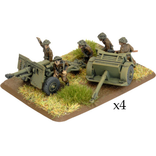 Flames of War: WW2 - 25 pdr Field Troop