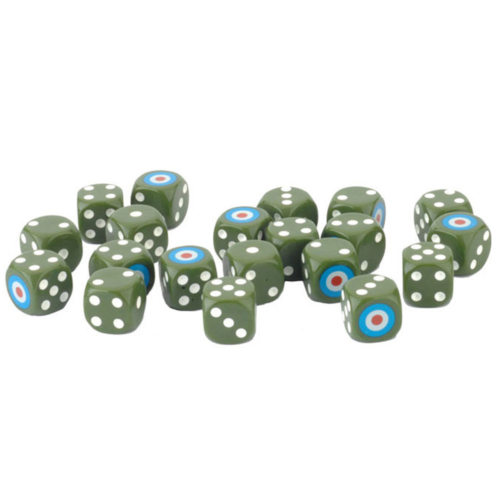Flames of War: WW2 - British Dice (20)