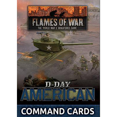 Flames of War: WW2 - D-Day American Command Cards