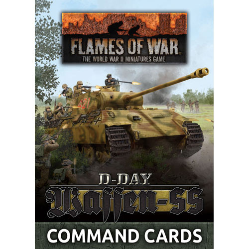 Flames of War: Waffen-SS Command Cards
