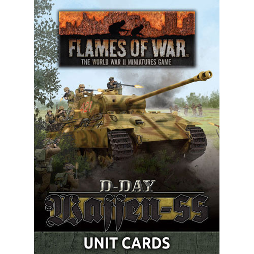 Flames of War: Waffen-SS Unit Cards