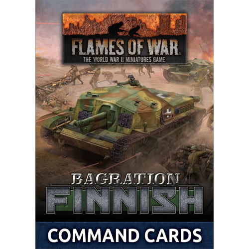 Flames of War WW2: Bagration - Finnish Command Cards