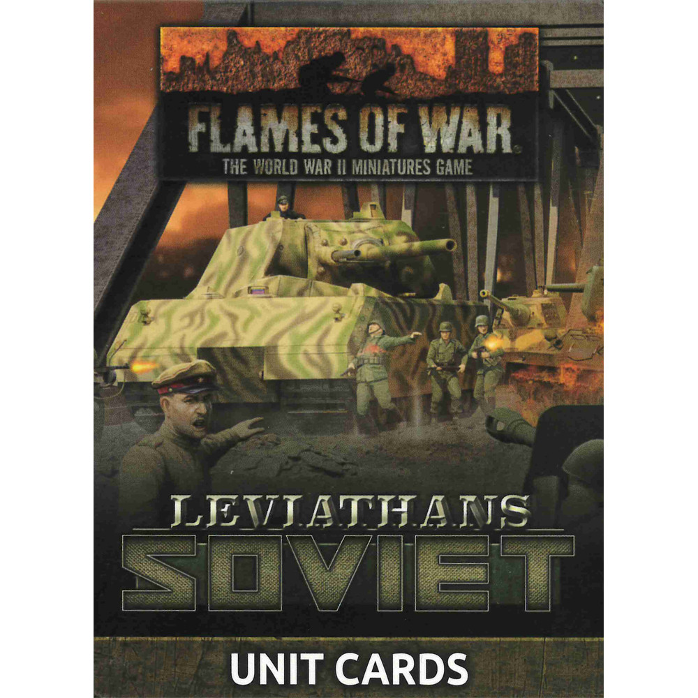 Flames of War: Leviathans - Soviet Unit Cards