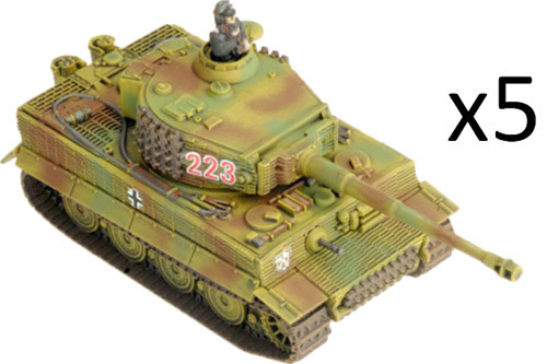 Flames of War: WW2 - Tiger Tank Platoon