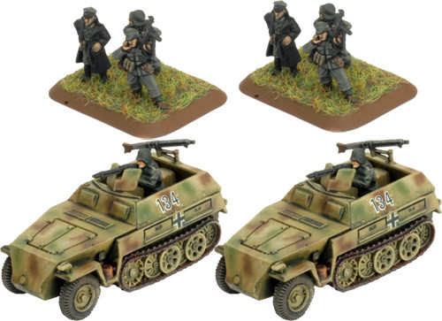 Flames of War: WW2 - Reconnaissance Company HQ