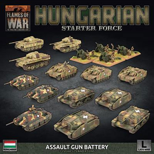Hungarian Anti-tank Gun and AA Crew Flames of War x30 Figs 