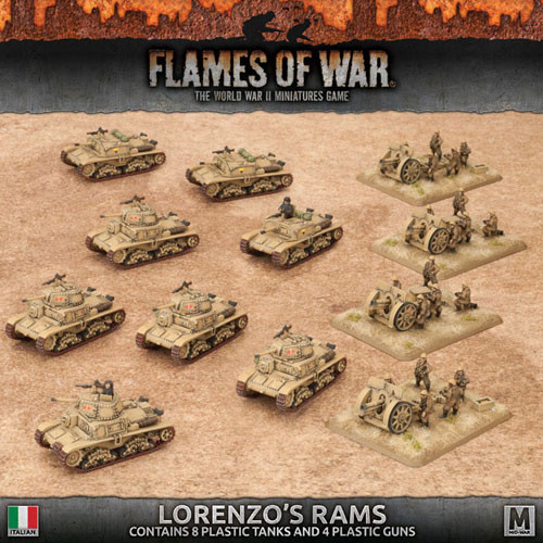 Flames of War: WW2 - Lorenzo's Rams