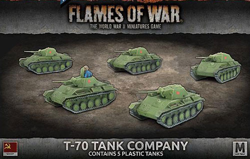 Flames of War: WW2 - T-70 Tank Company