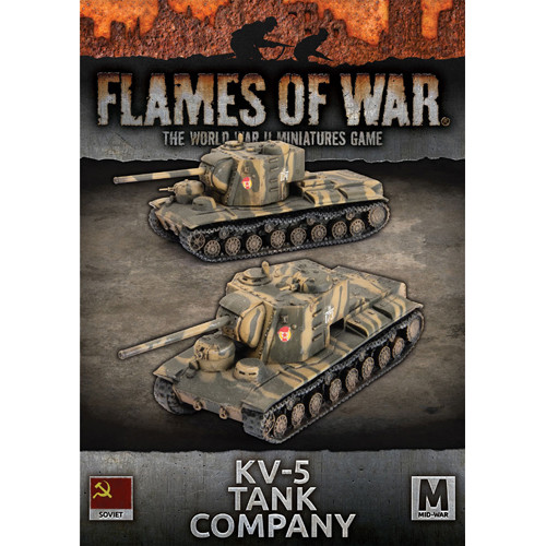 Flames of War WW2: Soviet - KV-5 Tank Company