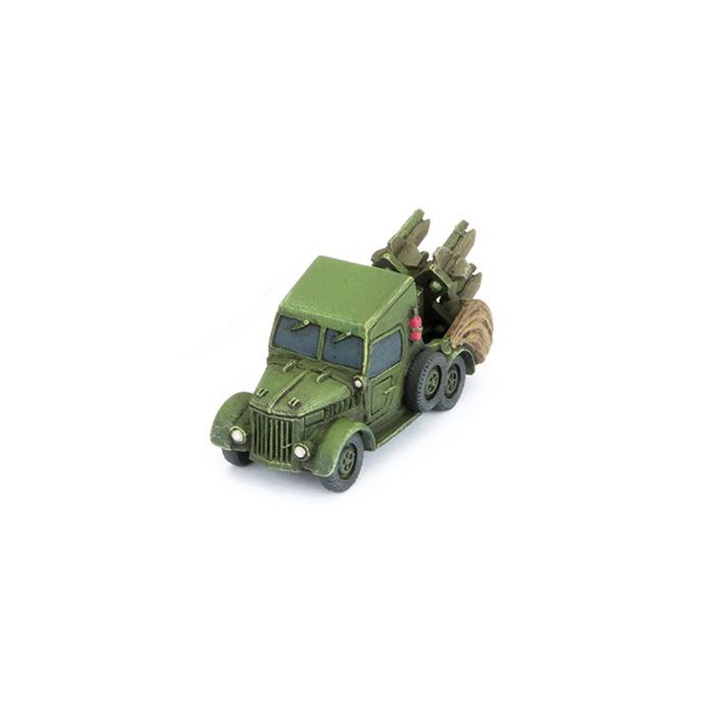 Flames of War: Leviathans: Soviet - GAZ Jeep with 3M6 Shmel ATGW (3) (Preorder)